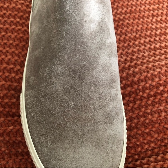 Vince Kelowna High Top Suede Platform Slip On Sneakers Size 8 - Picture 9 of 13